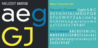 DIN Neuzeit Grotesk Font