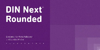 DIN Next Rounded Font