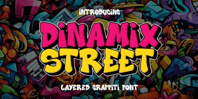 Dinamix Street Font