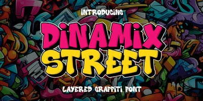 Dinamix Street Font