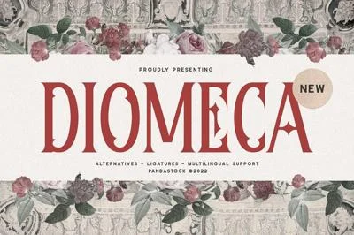 Diomeca - Display Font