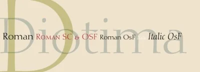 Diotima Font