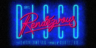Disco Rendezvous Font