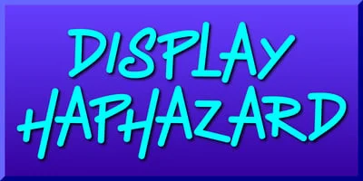 Display Haphazard Font