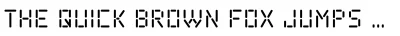 Displayced JNL Font