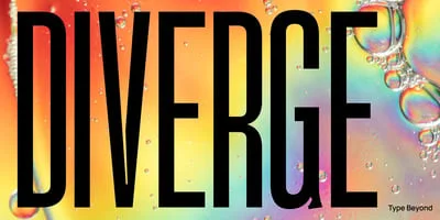 Diverge Variable Font