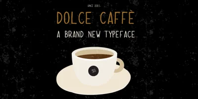 Dolce Caffe Font