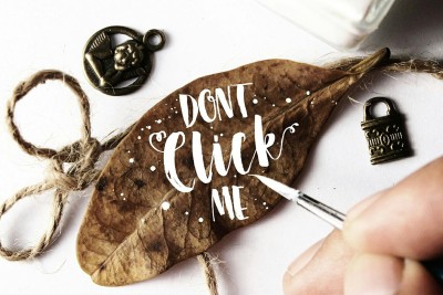 Dont Click Me Wedding Script Font