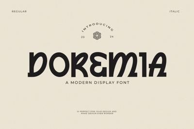 Doremia - Modern Typeface Free Download