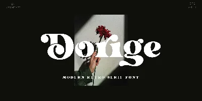 Dorige Font