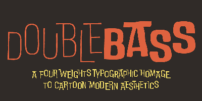 DoubleBass Font Free Download