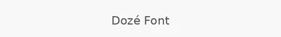 Dozé Font