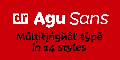 DR Agu Sans Font