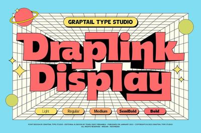 Draplink - Display Fonts Free Download