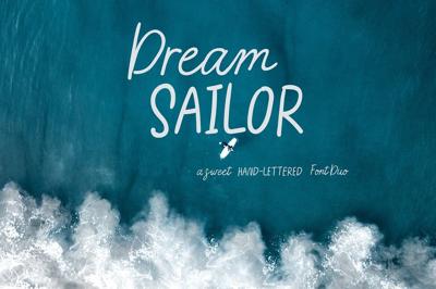 Dream Sailor Font Duo Free Download