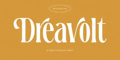Dreavolt Font