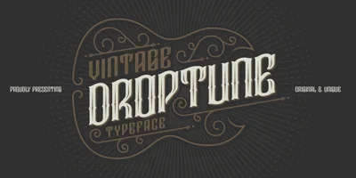 Droptune Font
