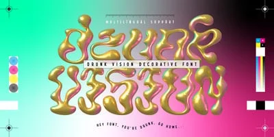 Drunk Font