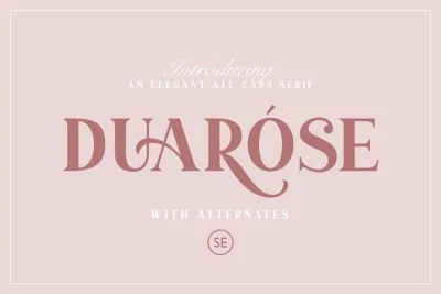 Duaros Free Font Font