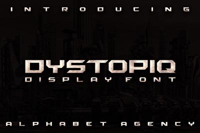 DYSTOPIQ FONT Free Download
