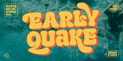 Early Quake Font