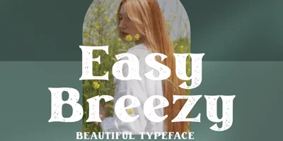 Easy Breezy Type Font