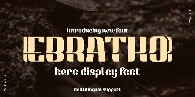 EBRATHO Font
