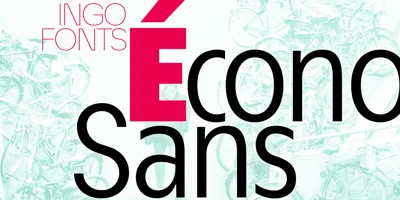 ÉconoSans Pro Font