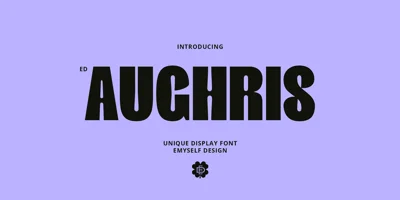ED Aughris Font