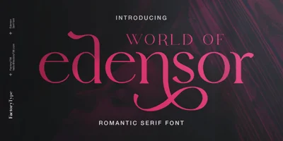 Edensor Font