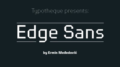 Edge Sans Font