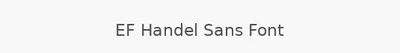 EF Handel Sans Font