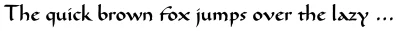 EF Karolinger Font