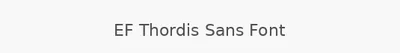 EF Thordis Sans Font