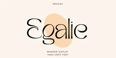 Egalie Font