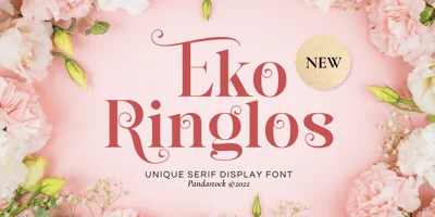 Eko Ringlos Font