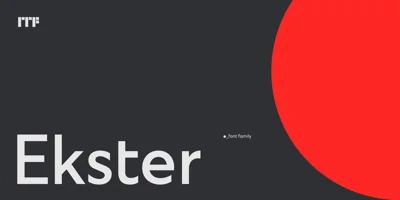 Ekster Font