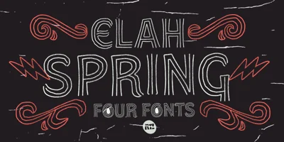 Elah Spring Font