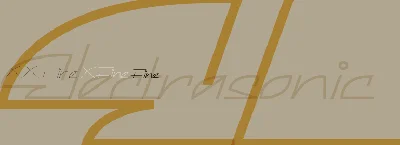 Electrasonic Font
