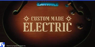 Electric Font