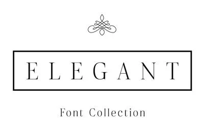 Elegant - Font Collection - 7 Fonts