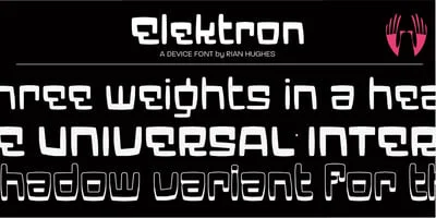 Elektron Font