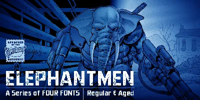 Elephantmen Font