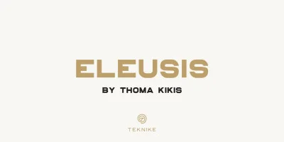 Eleusis Font