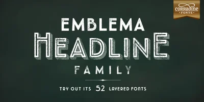 Emblema Headline Font
