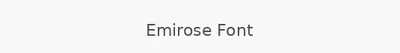 Emirose Font