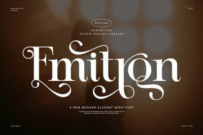 Emitron Elegant Serif Font