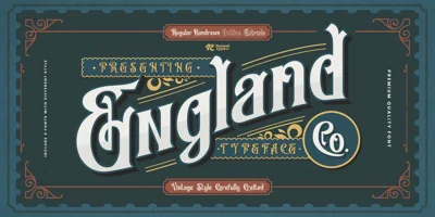 England Co Font