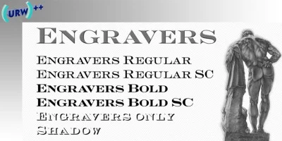Engravers Font