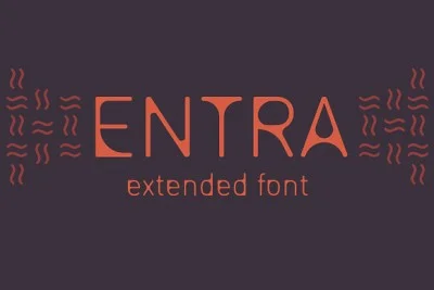 ENTRA Extended Font